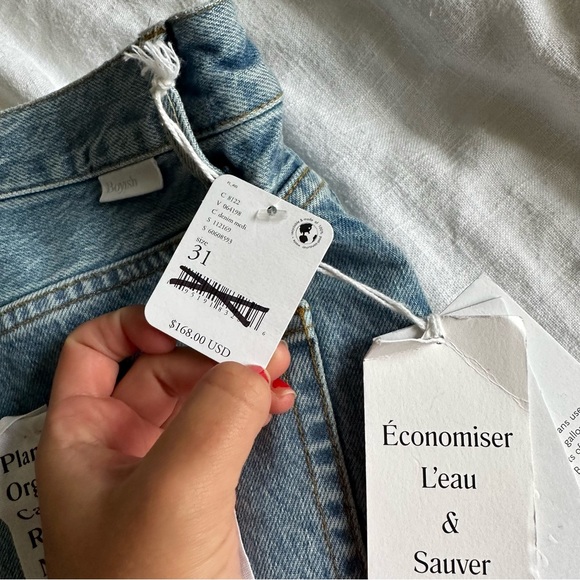 NWT Boyish The Toby Free People 90s Style Jeans - Picture 3 of 8